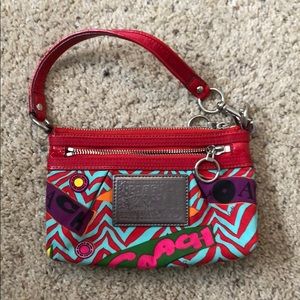 Coach Poppy Wristlet - NWOT